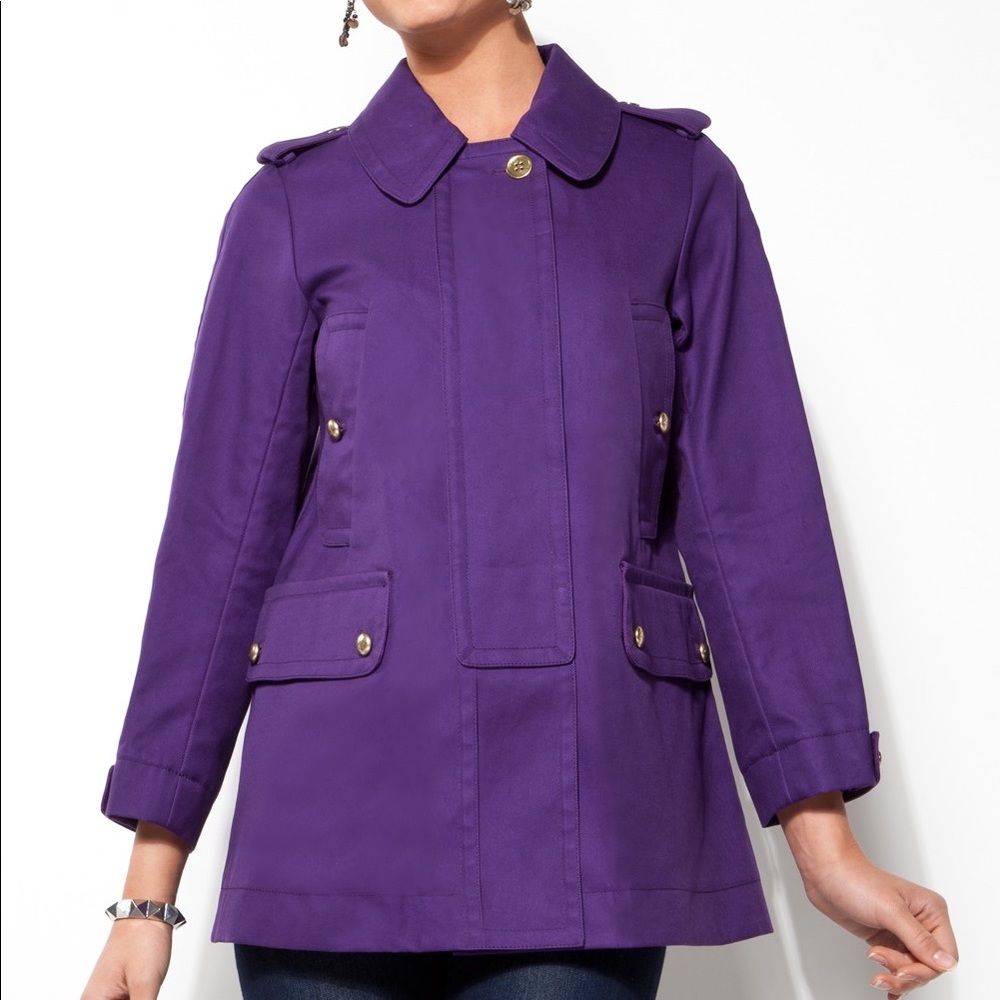 Coach Military Style jacket - like new - xs